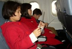 Safety directions make for interesting reading before take-off on a CityJet BAE148 to Dublin.