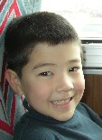 Patrick on the bus
