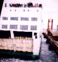 The Normandy leaving Rosslare